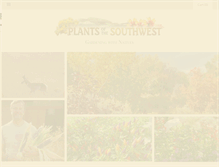 Tablet Screenshot of plantsofthesouthwest.com